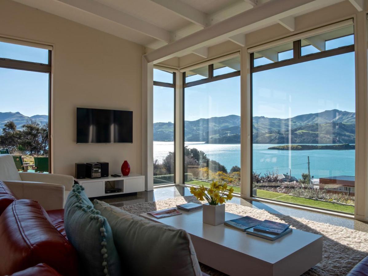 Kotare Point Paradise - Akaroa Holiday Home Ngoại thất bức ảnh